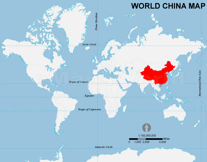 china map world  13 China Map World