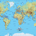 karte 0 9044 en 150x150 Atlantic Map World Atlas