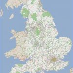 large road map of england with cities 150x150 England Map Road