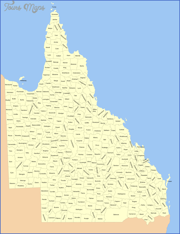 queensland cadastral divisions 1901 Australia Map Of Counties