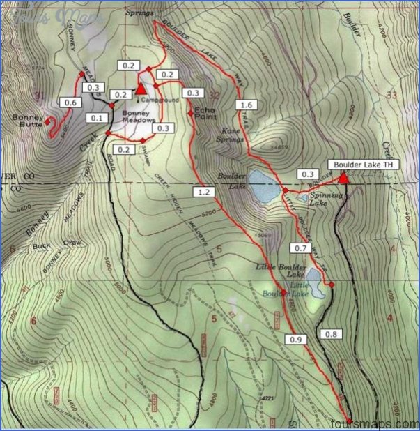 boulder hiking trail map 3 Boulder Hiking Trail Map