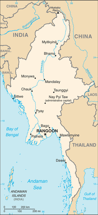 burma maps 6 Burma Maps
