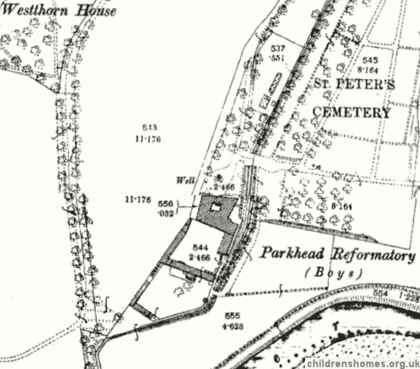 map of parkhead glasgow 1 Map Of Parkhead Glasgow