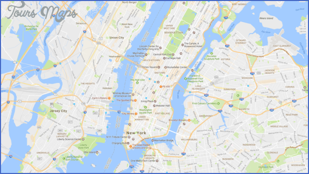 new york map google  4 New York Map Google