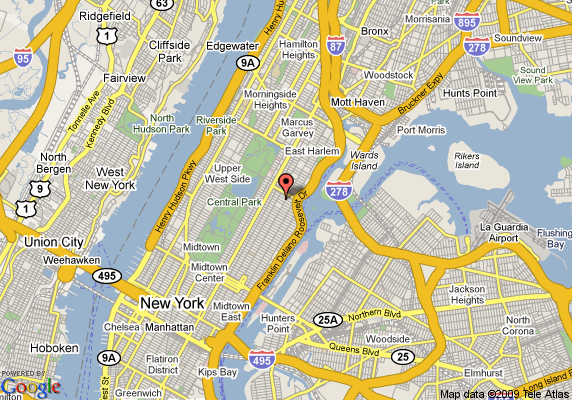 new york map google  8 New York Map Google