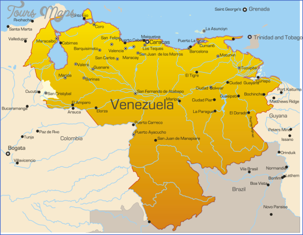 venezuela map 5 Venezuela Map
