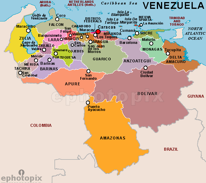 venezuela map 8 Venezuela Map