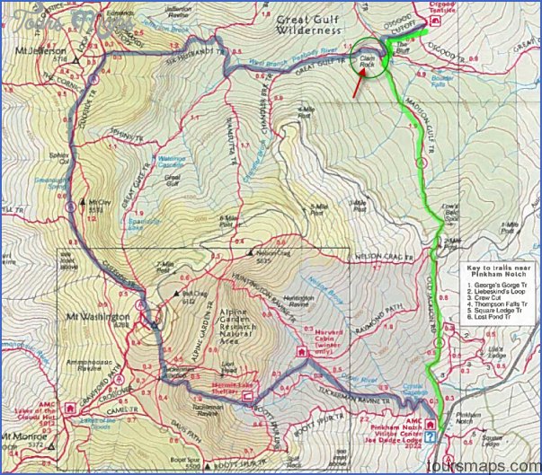 washington hiking trails map 0 Washington Hiking Trails Map