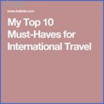 10 must haves for an international trip 9 150x150 10 Must Haves for an International Trip