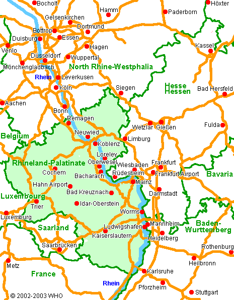 bocholt stuttgart 465 gruen LUDENDORFF BRIDGE MAP