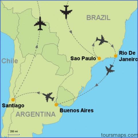 54381 itinerary map 500 Sao Paulo Brazil Map