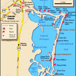cancun hotel zone map 150x150 Map of Cancun Mexico