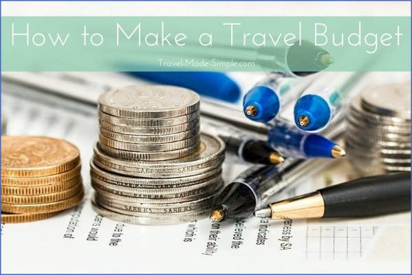 how to make a travel budget YOU CAN AFFORD to TRAVEL Budgets Making Money