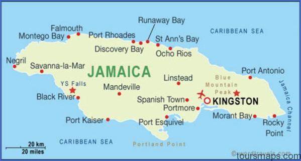 jamaica map Jamaica Map