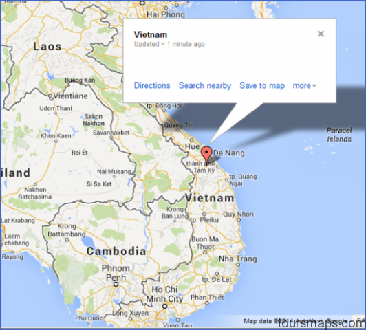 map Map of Halong Bay Vietnam