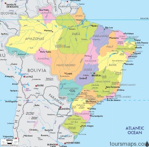 map of brazil Map of Salvador Brazil