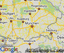 munich germany Map of Munich Germany