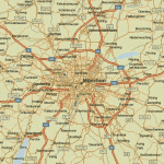 munich map2 150x150 Map of Munich Germany