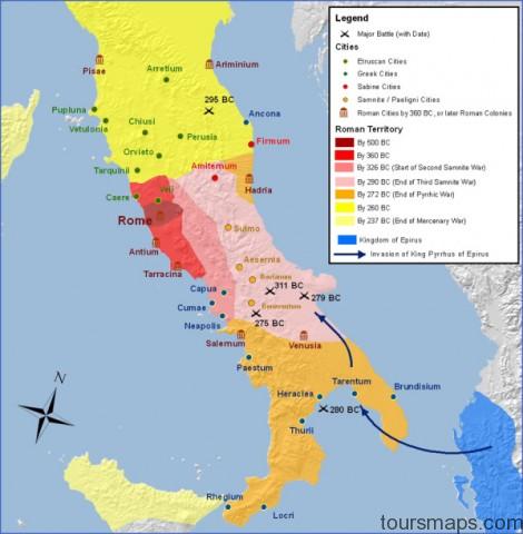 riserome936 Map of Rome Italy