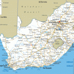 road map of south african 150x150 Map of South Africa