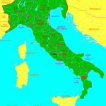 roman italy 150x150 Map of Rome Italy