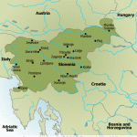 slovenia map 150x150 Map of Bled Slovenia