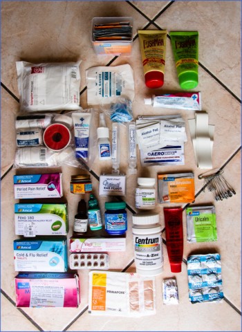 travel packing list wandercooks 14 What To Pack TRAVEL FIRST AID KIT