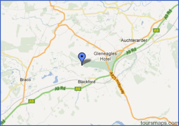 westmoor location map 425x300 Map of Gleneagles Scotland