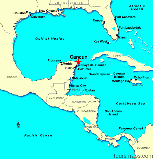 where is cancun located in mexico map best cancunmap lrg at maps Map of Cancun Mexico