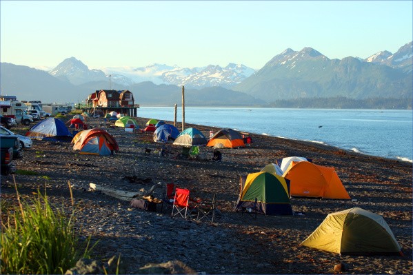 beach camping in alaska 11 BEACH CAMPING IN ALASKA