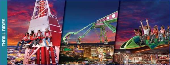 extreme thrill rides in las vegas 900ft high stratosphere zipline 4 EXTREME THRILL RIDES IN LAS VEGAS 900FT HIGH   Stratosphere Zipline