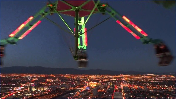 extreme thrill rides in las vegas 900ft high stratosphere zipline 6 EXTREME THRILL RIDES IN LAS VEGAS 900FT HIGH   Stratosphere Zipline