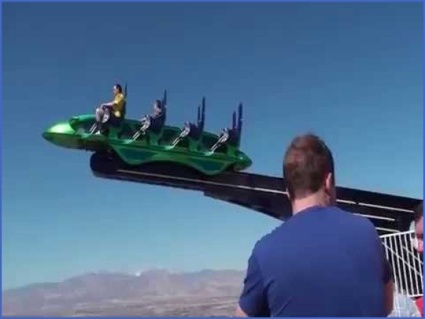 extreme thrill rides in las vegas 900ft high stratosphere zipline 7 EXTREME THRILL RIDES IN LAS VEGAS 900FT HIGH   Stratosphere Zipline