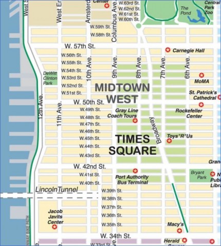 map of broadway 1 Map of BROADWAY
