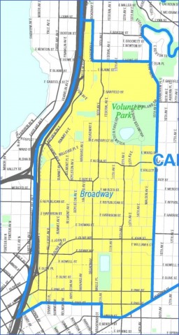 map of broadway 7 Map of BROADWAY