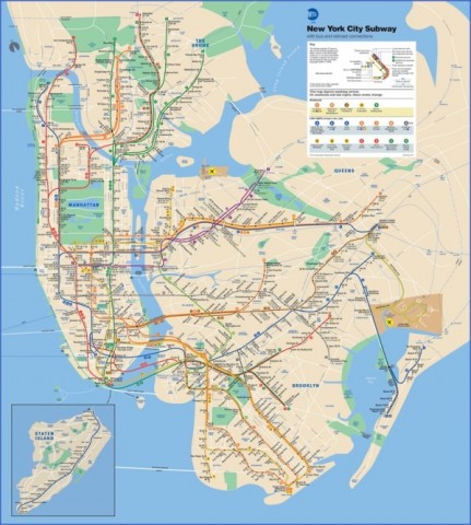 map of nyc 5 Map of NYC