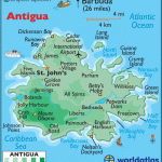 map of antigua 0 150x150 Map of Antigua