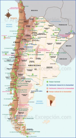 map of argentina 9 Map of Argentina