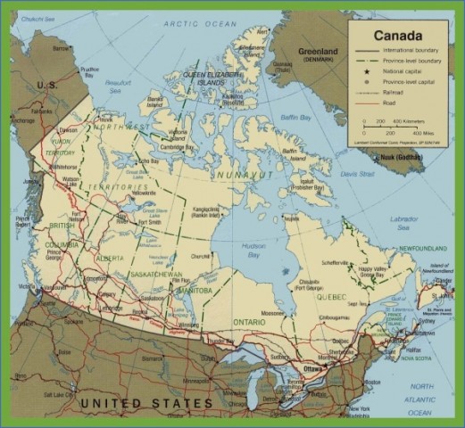 map of canada 3 Map of Canada