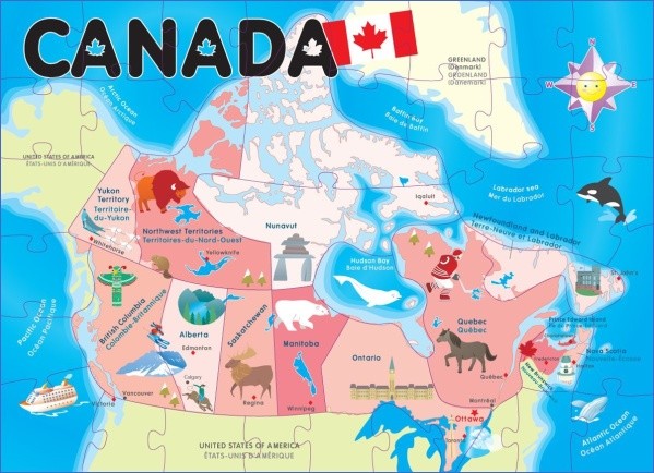 map of canada 7 Map of Canada