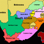 political south africa map 150x150 Map of South Africa