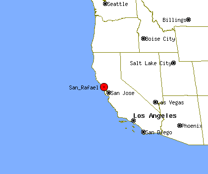 san rafael Map of San Rafael