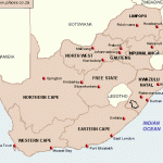 south africa map 150x150 Map of South Africa