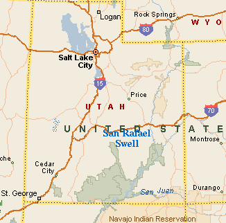 sr ut map Map of San Rafael