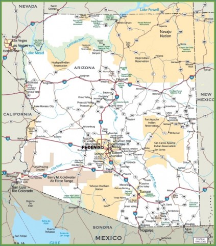 arizona map 16 Arizona Map