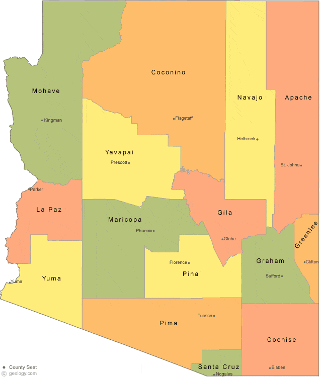 arizona map 8 Arizona Map