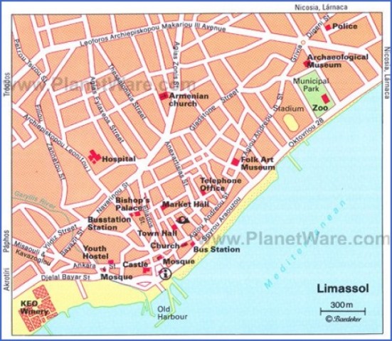 limassol map detailed maps for the city of limassol 6 Limassol Map: Detailed maps for the city of Limassol