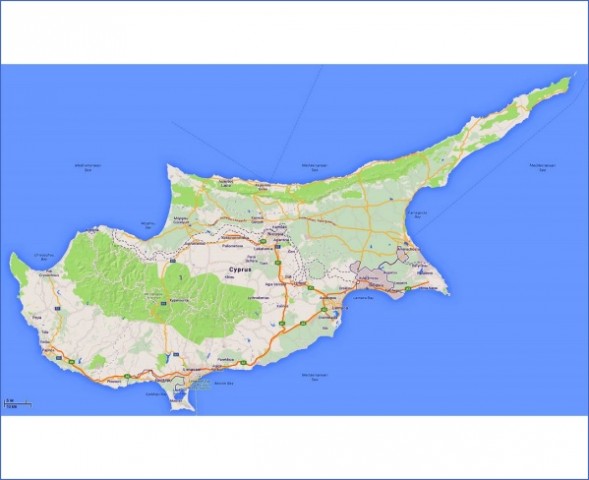 limassol road map detailed road map of limassol 8 Limassol Road Map – Detailed Road Map of Limassol
