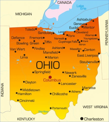 map of ohio 7 Map of Ohio