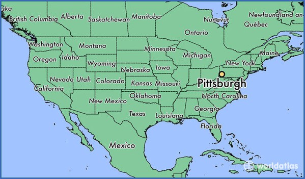 map of pittsburgh 17 Map of Pittsburgh